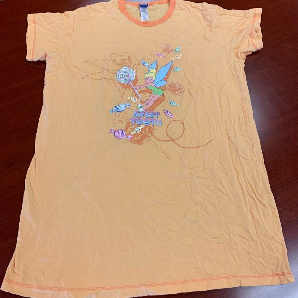 Disney Tinkerbell Sweet Tooth Night Shirt sz 2X